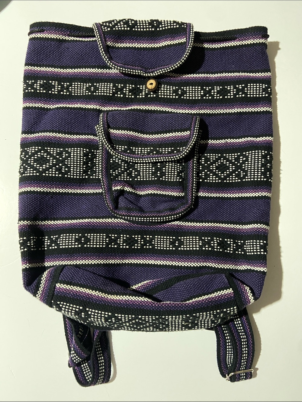 Oland Aztec Woven Backpack/Mexican "falsa"